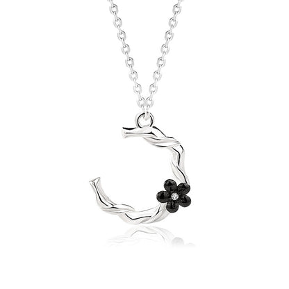 Sterling Silver “Childhood Sweetheart” Couple Necklace