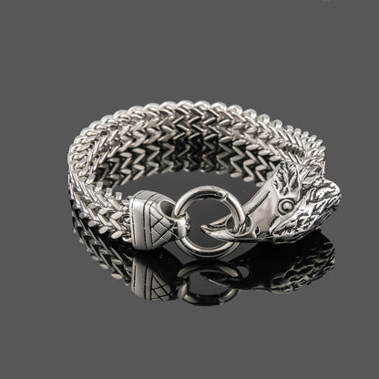 Stainless Steel Eagle Head Bracelet