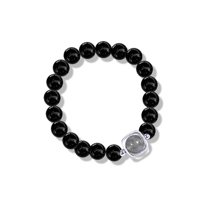 Natural Moonlight Obsidian Bracelet