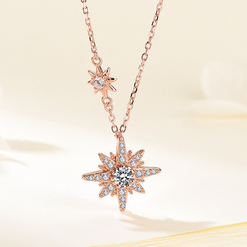 Eight-pointed Star Necklace