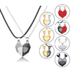 Heartbreak Wish Stone Magnetic Couple Necklace - Record My Love