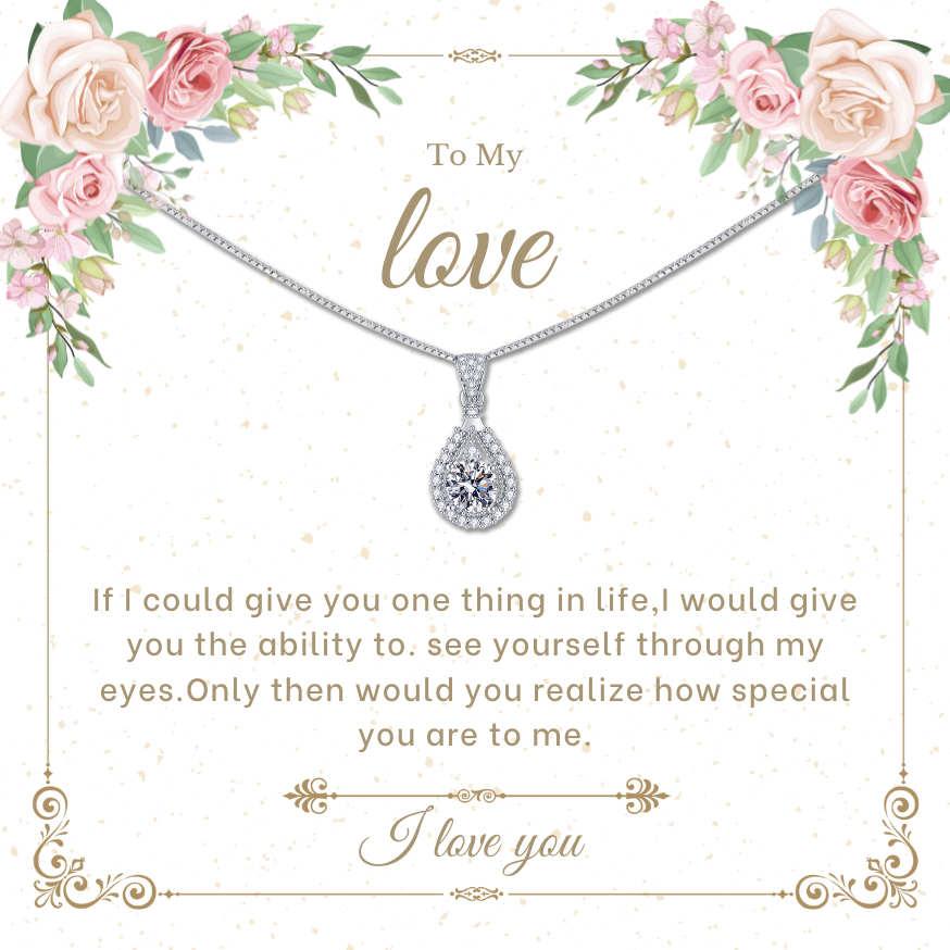 Love Necklace -The perfect gift for someone you love - Record My Love