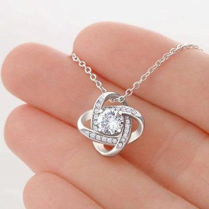 Personalized love necklace For Bonus mom - Record My Love